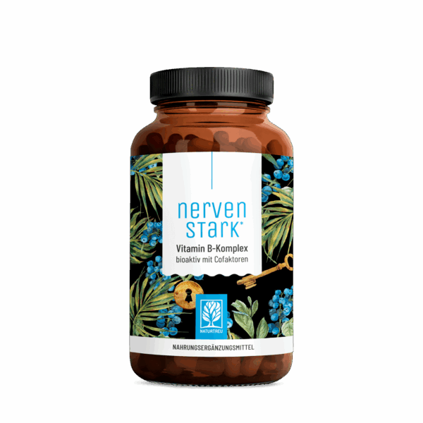 Nervenstark - Vitamin B Komplex hochdosiert - von Naturtreu*