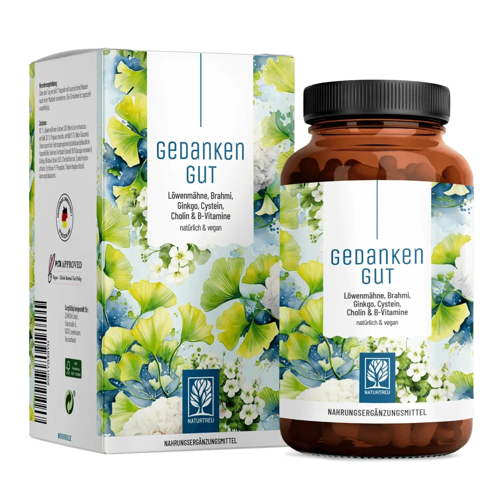 Gedankengut_Loewenmaehne_Brahmi_Ginkgo_Cystein_Cholin_B-Vitamine_Titelbild_1