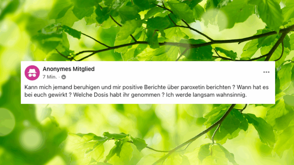 Kann mich jemand beruhigen? Positive Erfahrungen mit Paroxetin – was du wirklich wissen solltest